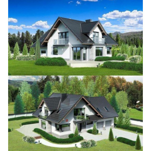 Top nhà vườn 1 tầng 6 phòng ngủ dành cho mọi gia đình