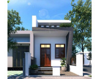 Kiến trúc đương đại 2024| mẫu nhà ống 1 tầng 3 phòng ngủ