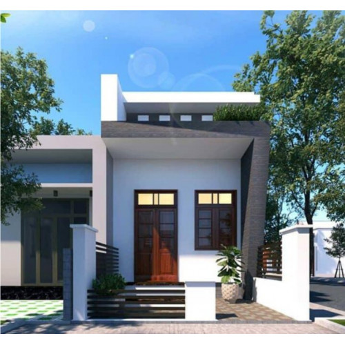 Kiến trúc đương đại 2024| mẫu nhà ống 1 tầng 3 phòng ngủ