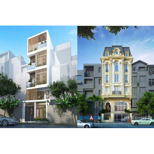 Thiết kế khách sạn mặt tiền 10m (Tiềm năng đầu tư và những lưu ý)