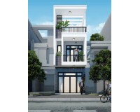 Báo giá chi phí xây nhà 3 tầng tại Hàm Tân, Bình Thuận 