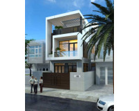 Tham khảo bản vẽ thiết kế nhà ống 2 tầng 5x15m 