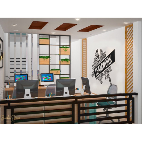 Những ý tưởng thiết kế văn phòng 16m2 dễ thi công