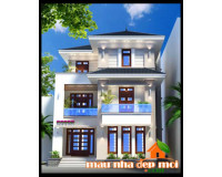 Thiết kế biệt thự 3 tầng mái thái phong cách Á Đông