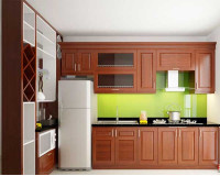 Top 15 mẫu tủ bếp gỗ xoan đào đẹp bạn không nên bỏ qua