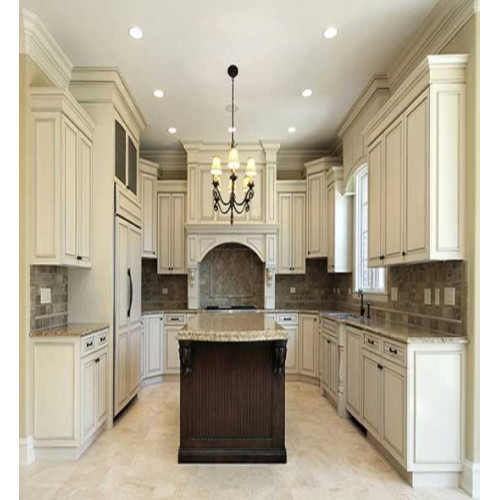 Mê mẩn với 15 mẫu tủ bếp gỗ tân cổ điển đẹp năm 2024