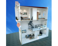 Giá xây nhà 1 trệt 1 lửng 1 lầu hiện nay tầm bao nhiêu tiền?