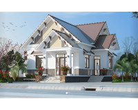 Mẫu nhà biệt thự 1 tầng 3 phòng ngủ đẹp (Ưu và Nhược Điểm)