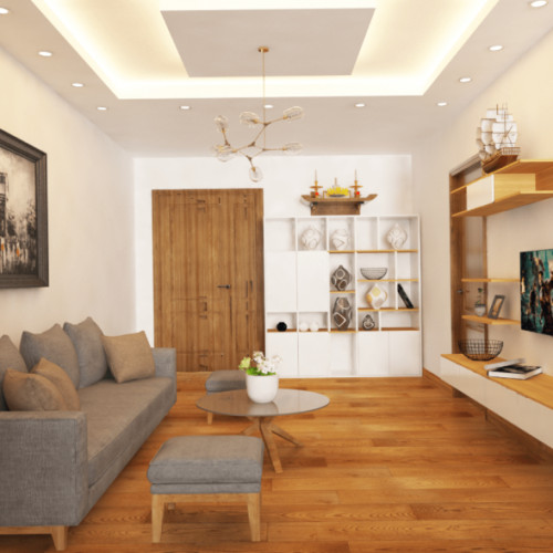 Những mẫu trần thạch cao chung cư đẹp nhất năm 2024