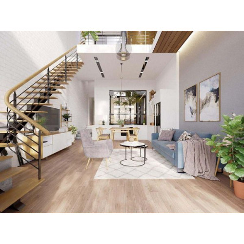 Mẫu cầu thang nhà ống 5m đẹp thiết kế tối ưu dễ ứng dụng