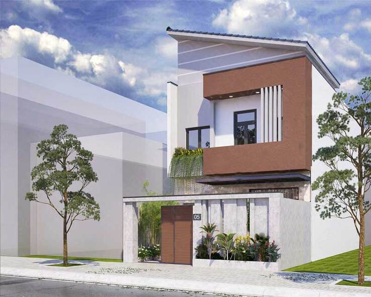 Báo giá chi phí xây nhà 1 trệt 1 lầu tại Vĩnh Cửu, Đồng Nai chi tiết