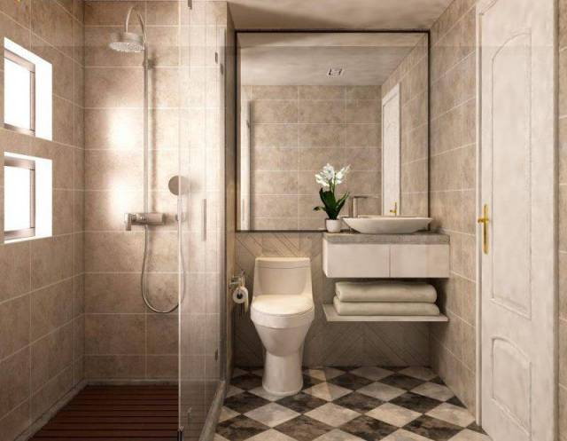 mẫu nhà vệ sinh 3m2