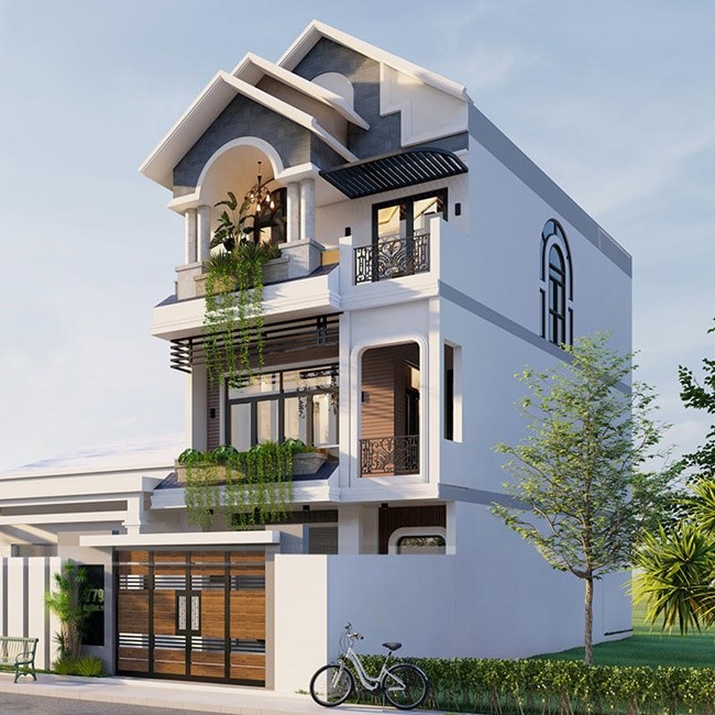 Ưu điểm cùa nhà 1 trệt 2 lầu tại Đức Linh, Bình Thuận