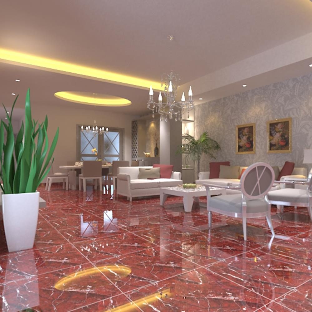 Đặc điểm của gạch lát nền màu đỏ 