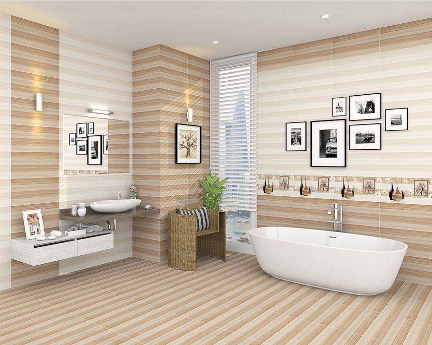 Phân khúc giá gạch ốp tường theo phòng