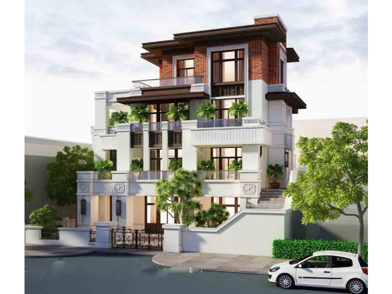 Báo giá chi phí xây nhà 4 tầng tại Phú Giáo, Bình Dương chi tiết