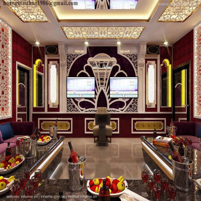 thiết kế phòng Karaoke