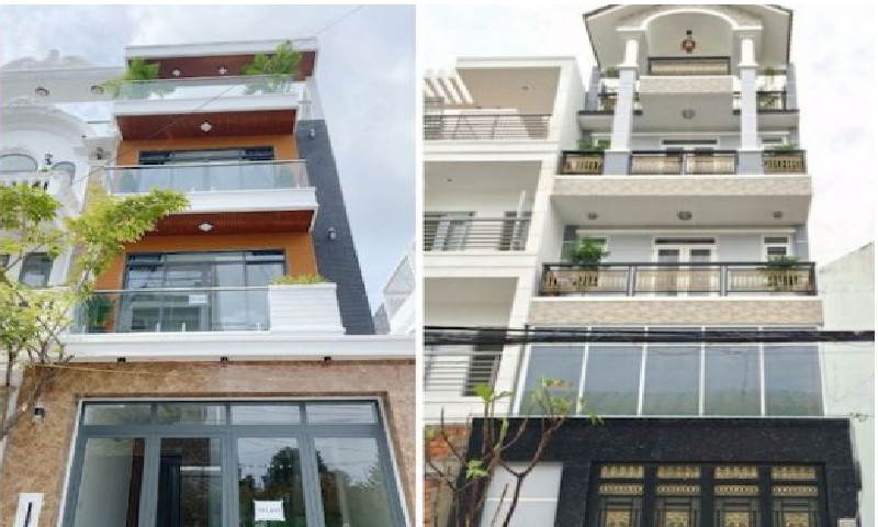 Báo giá chi phí xây nhà 1 trệt 3 lầu tại Cẩm Mỹ, Đồng Nai chi tiết