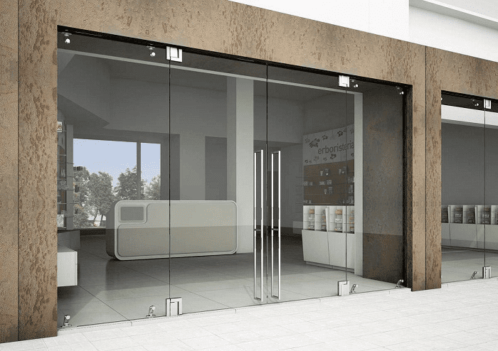 Các loại cửa kính cường lực phòng khách