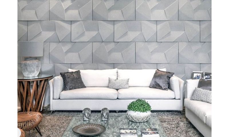 Sử dụng gạch ốp tường 3D để thay thế những bức tường đã trở nên nhàm chán