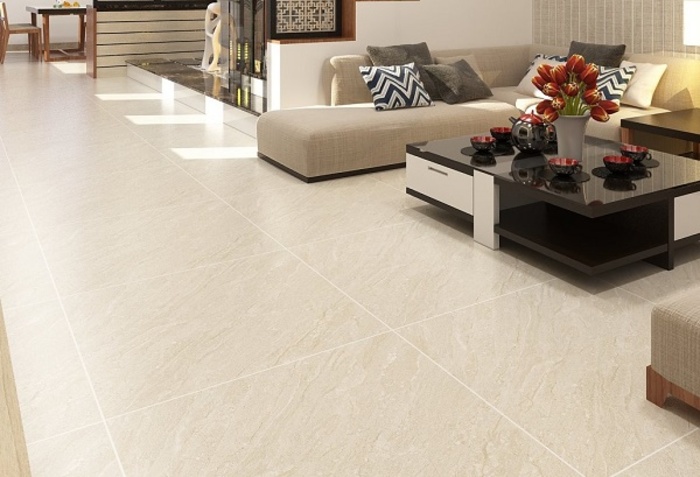 Gạch lát nền bóng kiếng có nhiều mức giá khác nhau