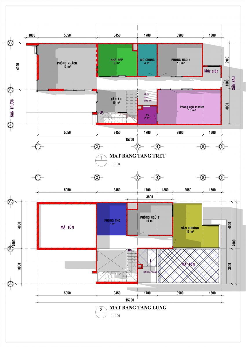 nhà 1 trệt 1 lửng