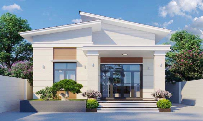 Màu sơn nhà cấp 4