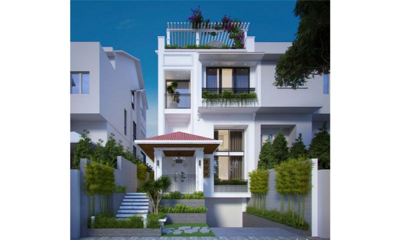 Báo giá chi phí xây nhà 1 trệt 2 lầu ở Nhơn Trạch – Đồng Nai