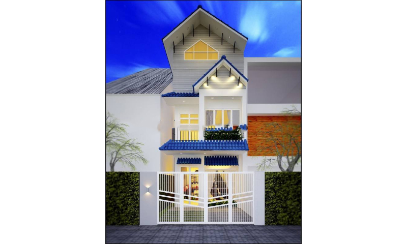 Báo giá chi phí xây dựng nhà 1 trệt 2 lầu tại Côn Đảo, Bà Rịa-Vũng Tàu mới