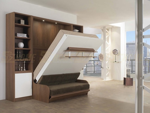 Thiết kế phòng ngủ thông tin tiết kiệm không gian - Hình 1