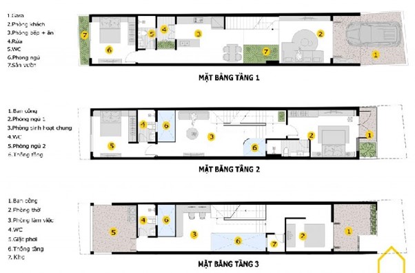 Báo giá chi phí xây nhà 3 tầng tại Hàm Tân, Bình Thuận
