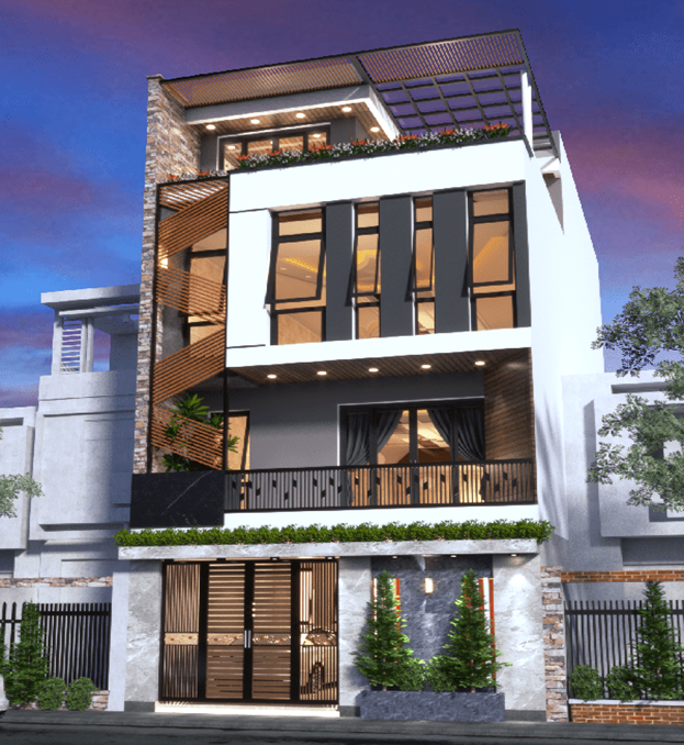 Báo giá chi phí xây nhà 4 tầng tại Hương Trà, Thừa Thiên Huế