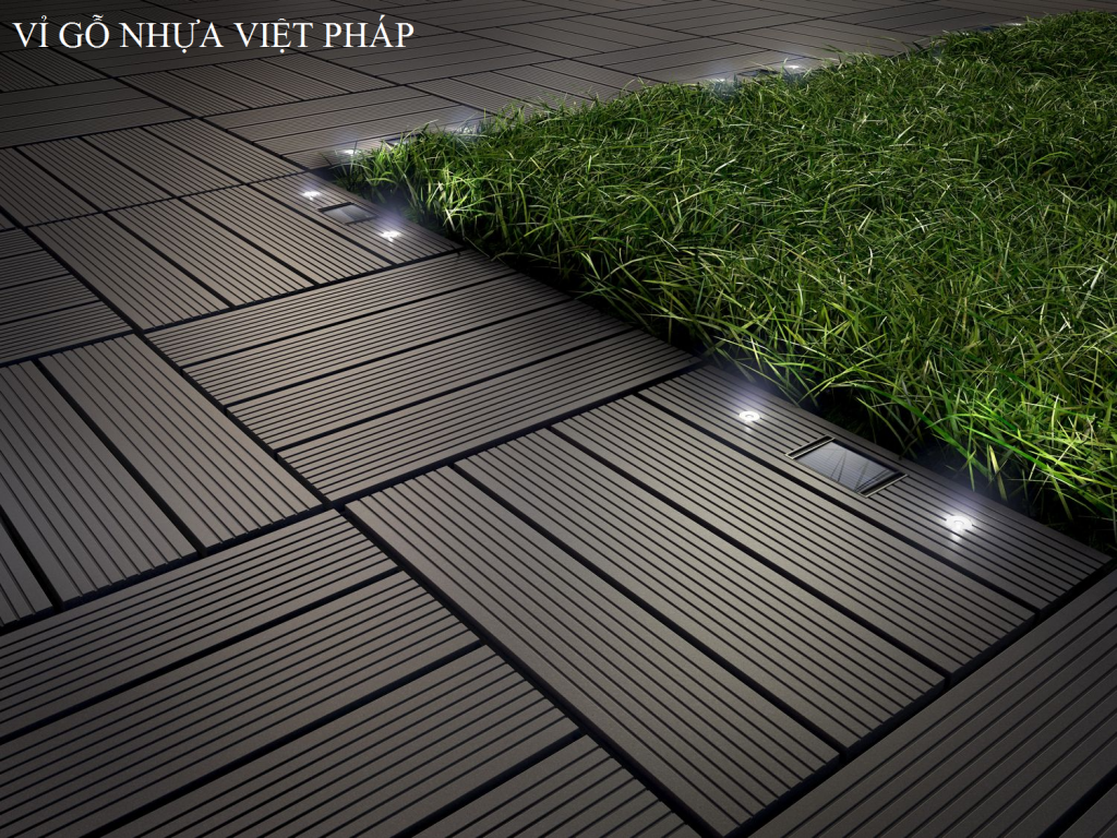 Sàn gỗ nhựa ngoài trời việt pháp