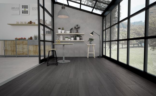 đặc điểm gạch lát nền giả gỗ màu xám