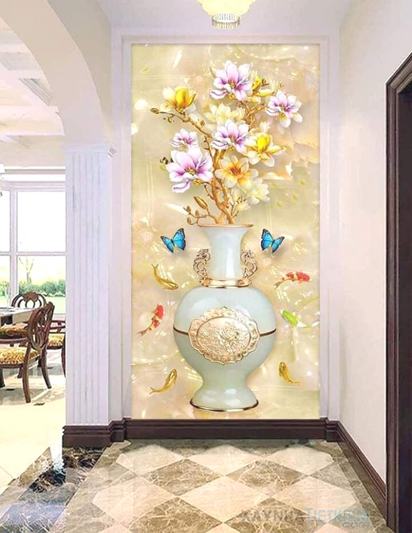 Tiêu chí chọn gạch tranh ốp tường ngoài trời 3D