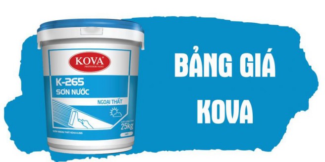 Báo giá sơn Kova