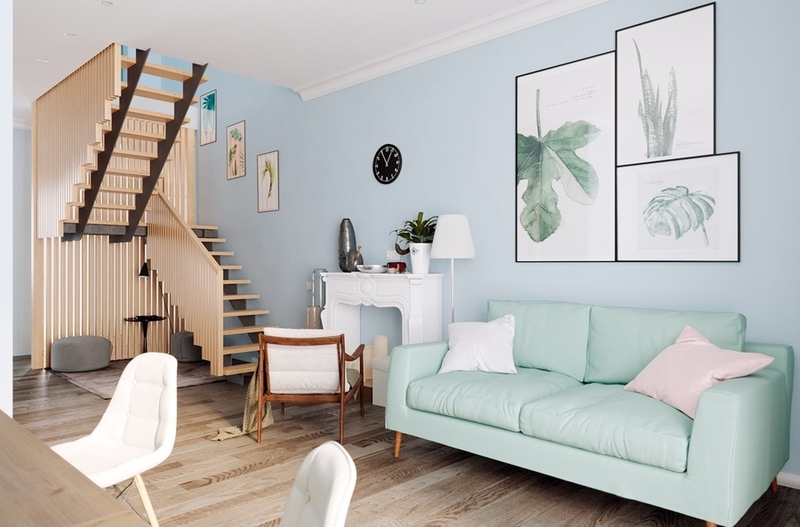 Bảng màu sơn Kova trong nhà có bề mặt láng mịn tốt