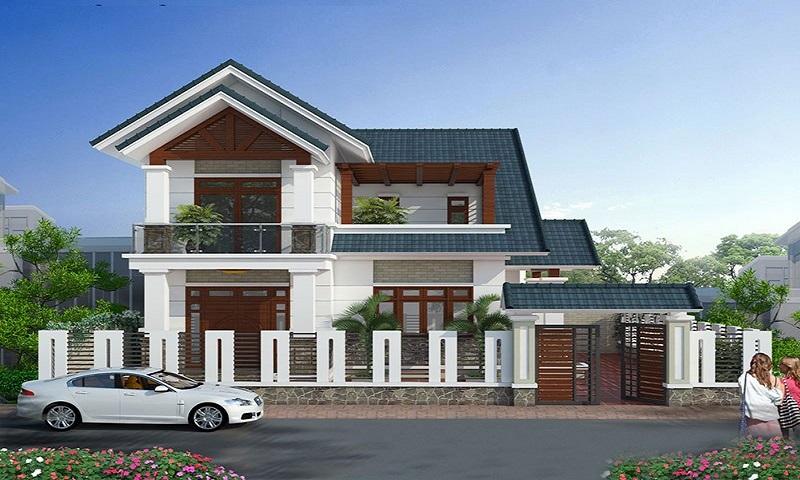 Báo giá chi phí xây nhà 1 trệt 1 lầu tại Phú Giáo, Bình Dương