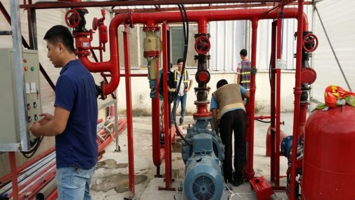 Thi công lắp đặt hệ thống PCCC