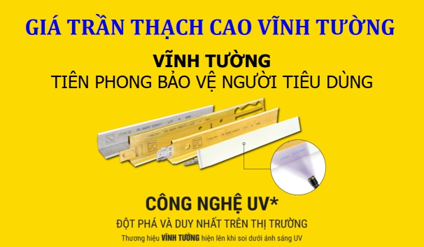 Giá thi công trần thạch cao vĩnh tường