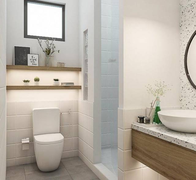 những mẫu nhà vệ sinh 3m2