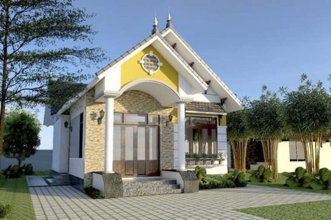 Báo giá chi phí xây nhà cấp 4 tại Sông Lô, Vĩnh Phúc 