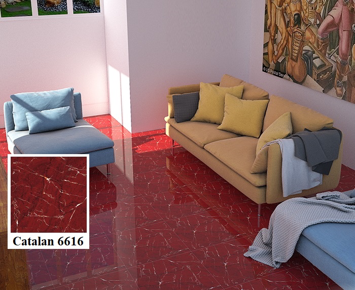 Sắc màu nền đỏ độc lạ 