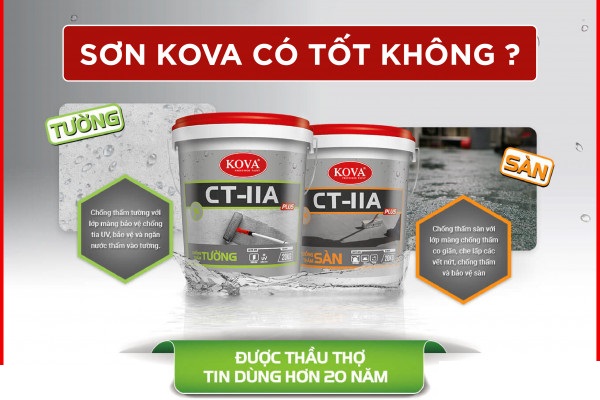 Sơn Kova có tốt hay không