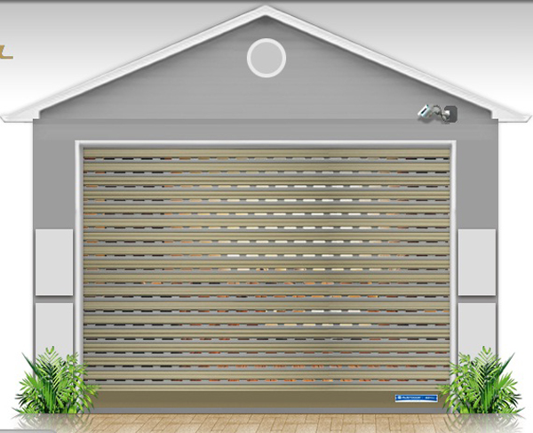 Mẫu cửa cuốn Khe Thoáng - Hình 2