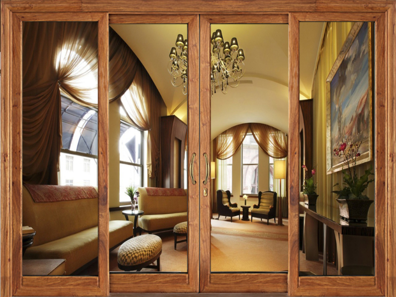 Những ưu điểm của cửa nhôm xingfa màu gỗ