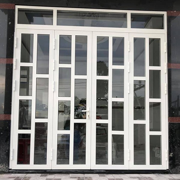 Những mẫu cửa nhôm kính màu trắng đẹp