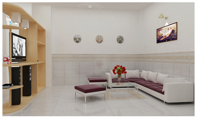 Tìm hiểu về gạch điểm ốp tường 