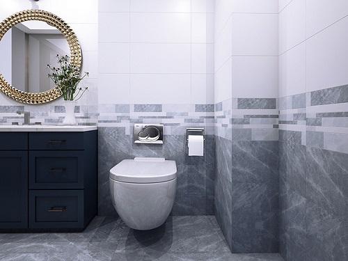 Gạch ốp nhà vệ sinh 30×60 loại Hoàn Mỹ