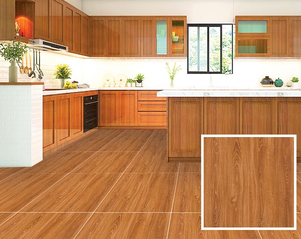 Gạch lát nền vân gỗ có ưu điểm gì vượt trội?